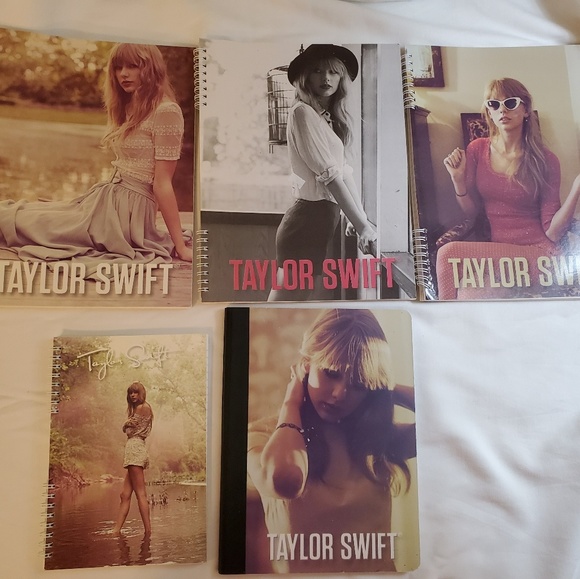 Other - Taylor Swift notebooks bundle-rare front covers